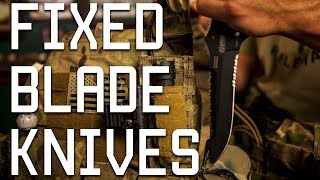 Fixed Blade Knives  Special Forces Review  Tactical Rifleman [upl. by Gnuhn880]