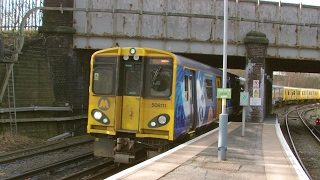 Half an Hour at 216  Birkenhead North Station 1022017  Class 507 508 terminus [upl. by Aisenat596]