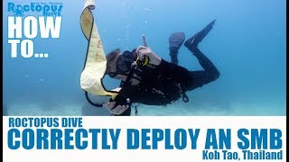 How To  Correctly deploy a SMB Surface Marker Buoy Demonstration [upl. by Tynan204]