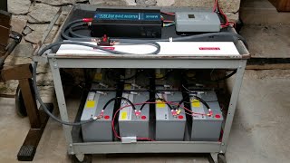 24v Emergency Battery Backup System 3000w 72kWh [upl. by Leeth]