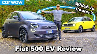 New Fiat 500 Electric review  better than the Honda e [upl. by Rana893]