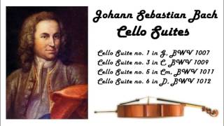 Johann Sebastian Bach  Cello suites in 432 Hz great for reading or studying [upl. by Enelrae131]