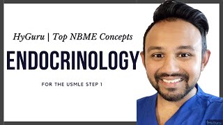 Top NBME Concepts  Endocrinology USMLE Step 1 [upl. by Runkle]