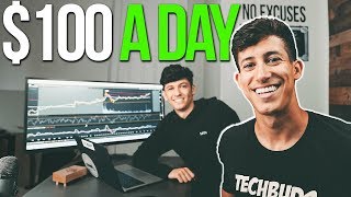 HOW TO MAKE 100 A DAY AS A BEGINNER INVESTOR [upl. by Steinke498]