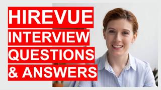 HIREVUE Interview Questions Tips and Answers How to PASS a HireVue Interview [upl. by Nitsew]