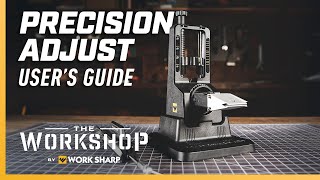 How to Use The Precision Adjust Knife Sharpener  Users Guide How to Sharpen a Knife [upl. by Dene]