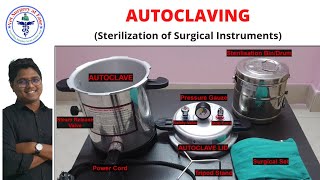 Autoclave Sterilization  Surgery Practical 01 [upl. by Donaghue434]